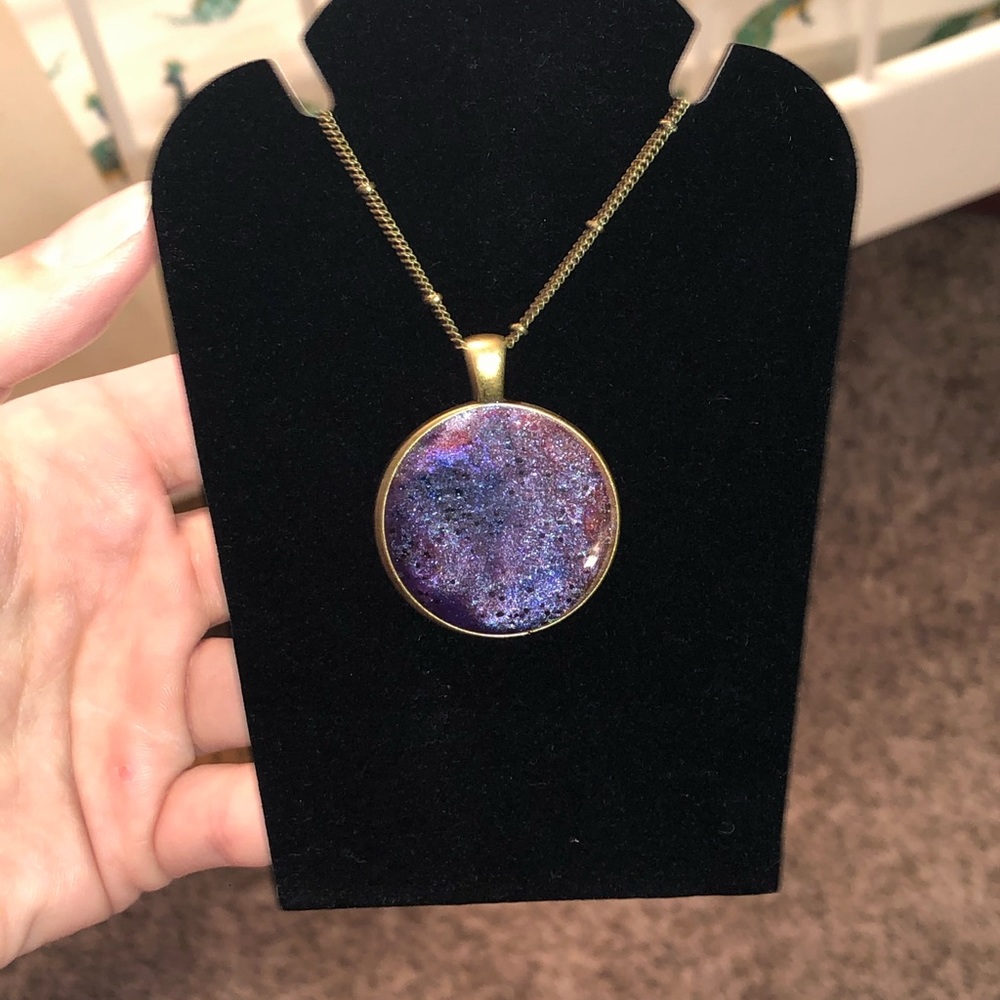 Custom made resin pendent